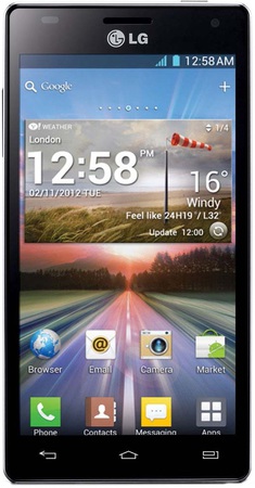 Смартфон LG Optimus 4X HD P880 Black - Трёхгорный