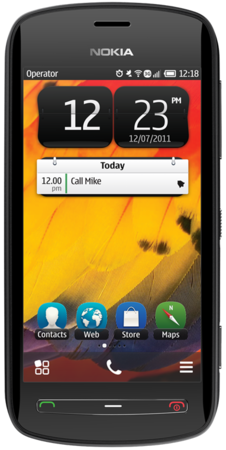 Смартфон Nokia 808 PureView Black - Трёхгорный